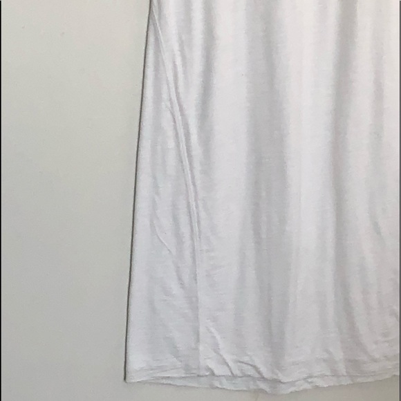 TYLER JACOBS White Tank Long Dress - Picture 6 of 8